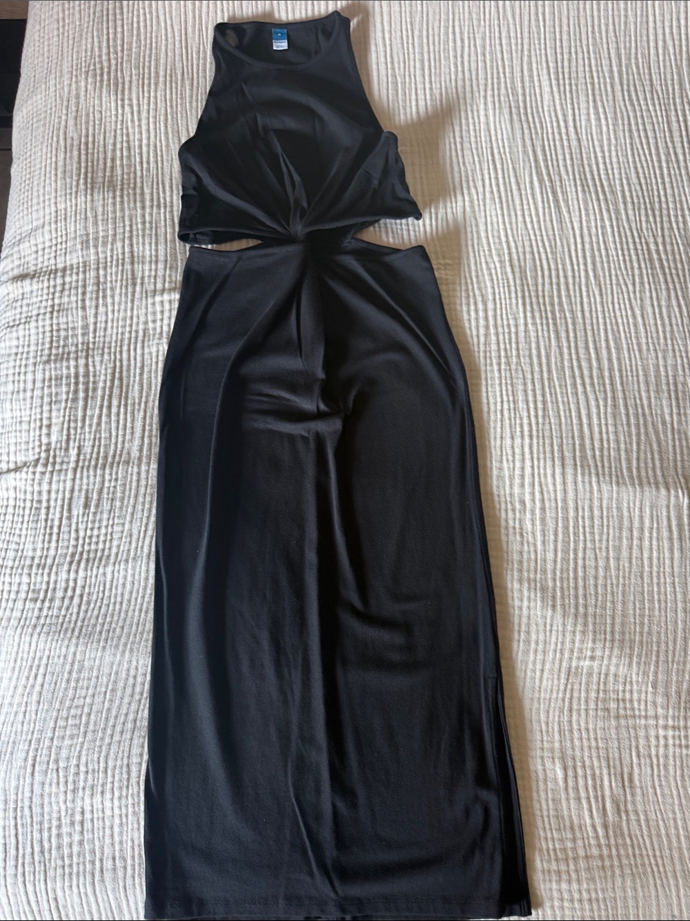 Old Navy Black Cutout Dress